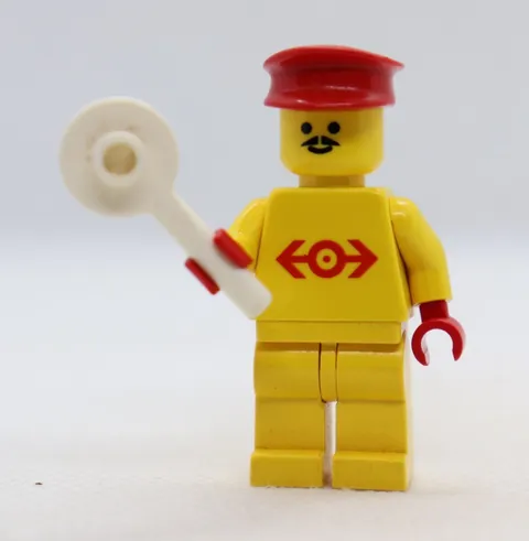 Railway Employee Loco 2 2585 Railroad City Train Station Rail LEGO® Minifigure