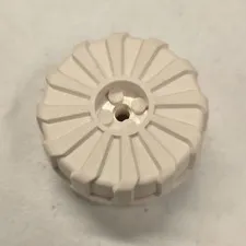 LEGO Star Wars: Hard Plastic Wheel (54mm D. x 30mm) - Ref 2515 White