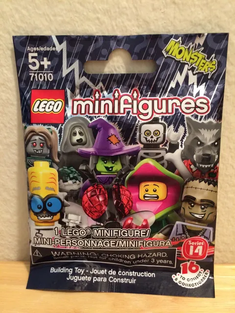 LEGO® Zombie Businessman Monsters Minifigure Series 14 CMF 71010 SEALED Retired