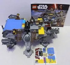 LEGO 75157 Star Wars: Captain Rex's AT-TE as Shown w/Manual & Decals No figures