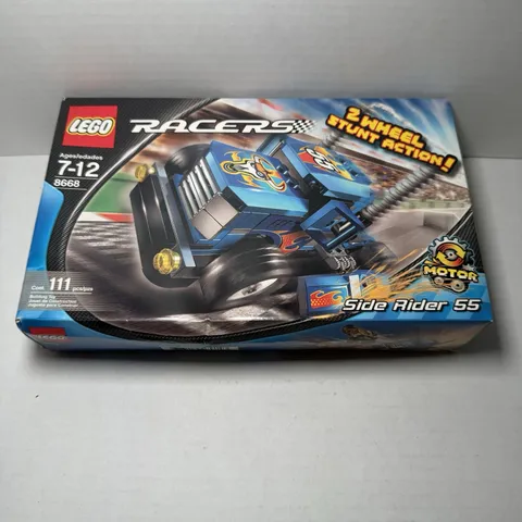 Lego Racers 8668 Side Rider 55 COMPLETE USED IN BOX ALL PIECES AND MANUAL 2006
