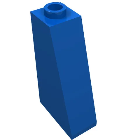 10x LEGO® Part 4460a - Slope 75 2 x 1 x 3 - Open Stud