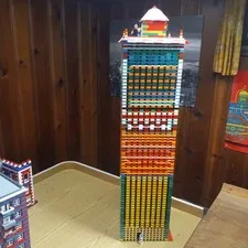 LEGO Model of the Empire State Building Bulk Lot Multicolor Plastic Building