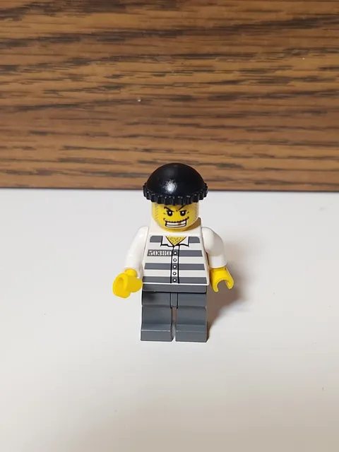 lego Minifigure City Police Prisoner Cty0299