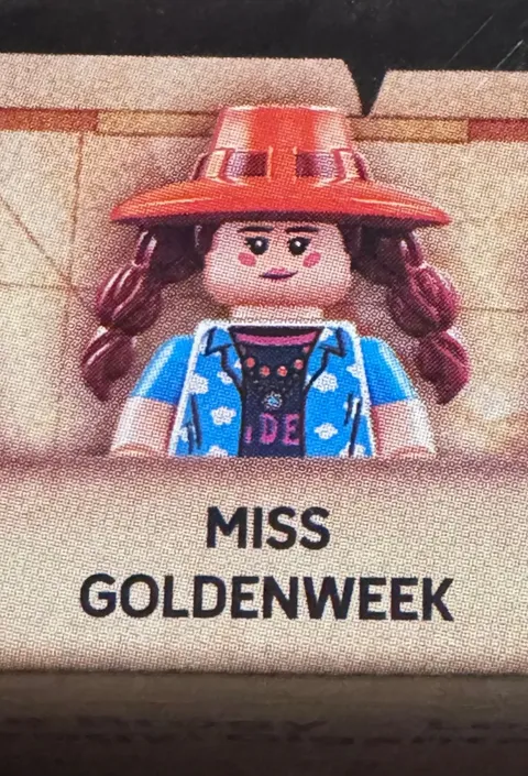 Lego 75644 One Piece Miss Goldenweek Minifigure Only