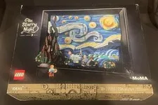 LEGO Ideas Vincent Van Gogh the Starry Night 21333 Art-Inspired NEW Open Box