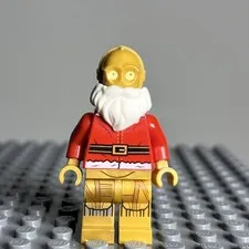 Lego Santa C-3PO Minifigure Star Wars 75097 sw0680 - 1O