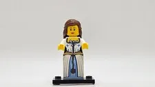 LEGO authentic Bride twn132 City Town 9349 printed dress wedding       read