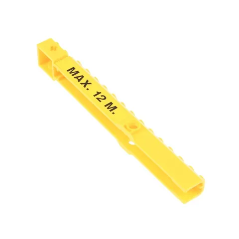 1x LEGO Crane Boom Arm Yellow Jib Sticker Double-Sided "MAX.12 M." 57779pb007