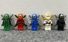 Lego Ninjago Minifigures Rise of the Snakes ZX Kai Jay Zane Cole Lloyd Lot X 5