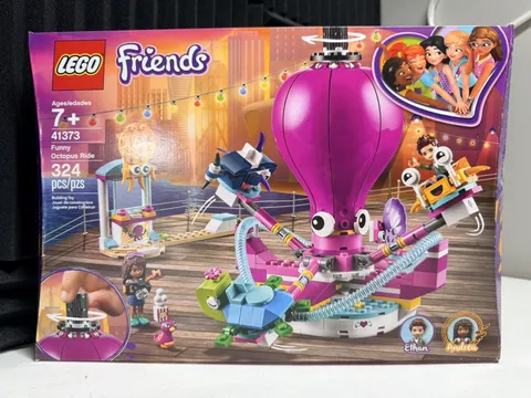 Lego Friends Funny Octopus Ride 41373 New Complete Open Box 324 Pieces Ages 7+