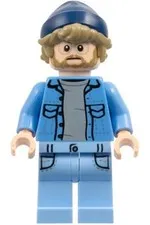 LEGO Matt Hopper Minifigure 21350 IDEAS Jaws New Minifigure idea190