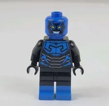 LEGO DC Super Heroes Blue Beetle Minifigure (Torso Crack)
