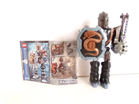 LEGO Knights' Kingdom Karzon (8706) Complete with Instructions (No Canister)