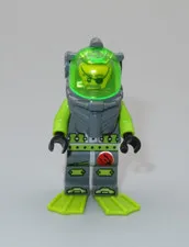 LEGO Atlantis Deep Sea Diver Ace Speedman minifigure 8077 8075 8057