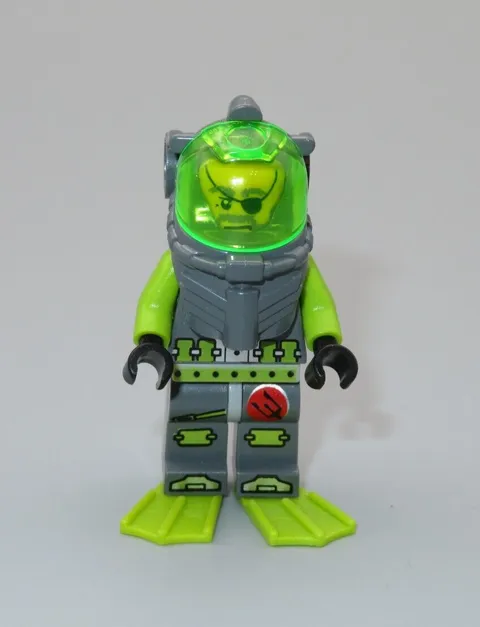 LEGO Atlantis Deep Sea Diver Ace Speedman minifigure 8077 8075 8057