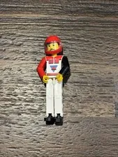 Lego Technic Figure - Vintage/Rare With Helmet