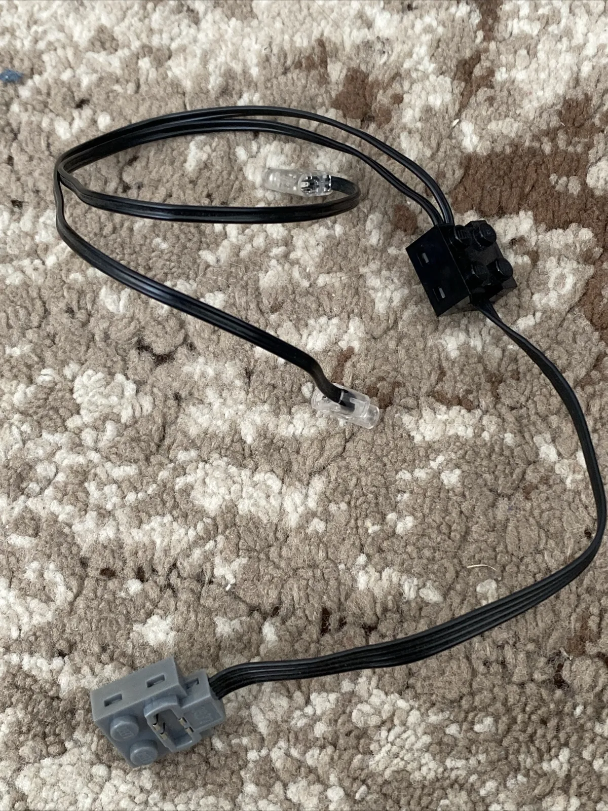 LEGO Electric Power Functions Light Unit With Black PF Connector Lead 8870