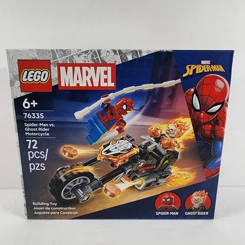 LEGO Marvel Spider-Man vs. Ghost Rider Motorcycle 76335 72 pcs 6+