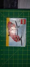 LEGO Creator Instruction Booklet 31003 Original Manual Red Plane Creased Folded