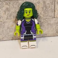 LEGO Marvel Super Heroes She-Hulk Jennifer Walters Minifigure Purple Suit sh897