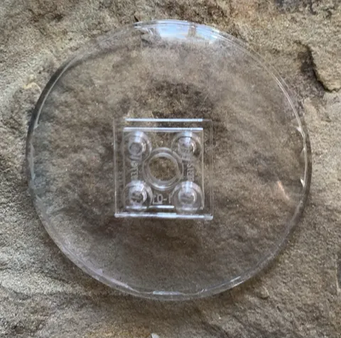Lego Technik Technic transparent 6x6 44375b Round Shield