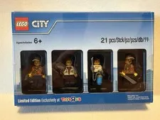 LEGO City Jungle Minifigure Collection Set 5004940 Exclusive Toys R Us  Set Lot