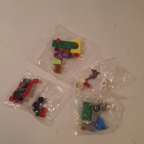Lego Pieces 4 Bags Castle & Devil Mask & Others