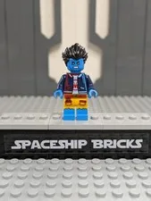 Lego Logan - Minifigure, Dark Blue Jacket, Hair Minifigure DREAMZzz drm057