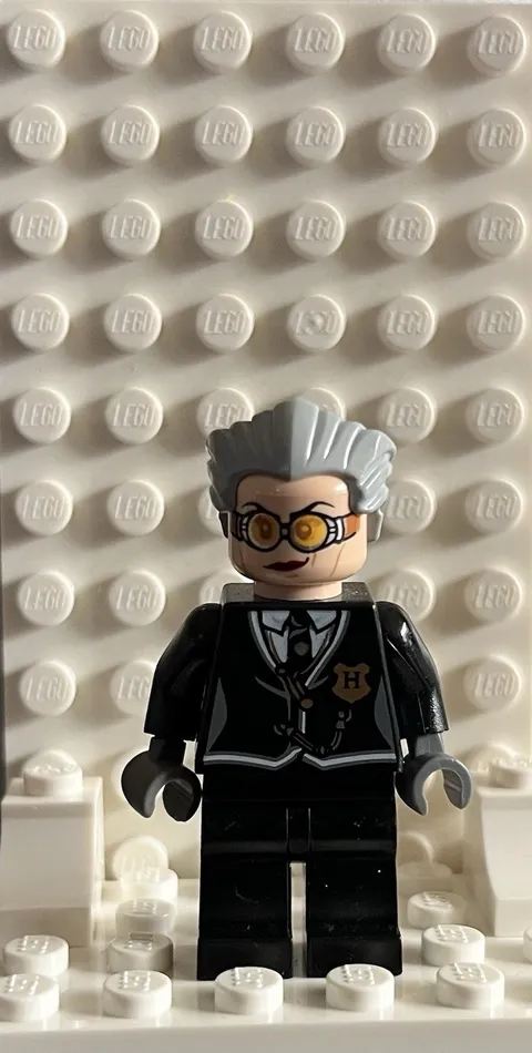 Lego Harry Potter Minifigure - Madam Rolanda Hooch - Starched Cape - hp106, 4737
