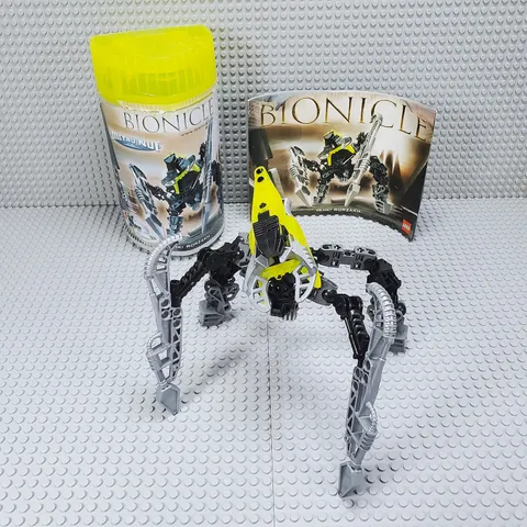LEGO - 8618 Rorzakh - Bionicle - Retired / 2005  - No Throwing Disk - Ships Fast