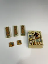 LEGO Vintage Adventurers Egypt Printed Bricks Tiles Lot Pharaoh Hieroglyph 5988