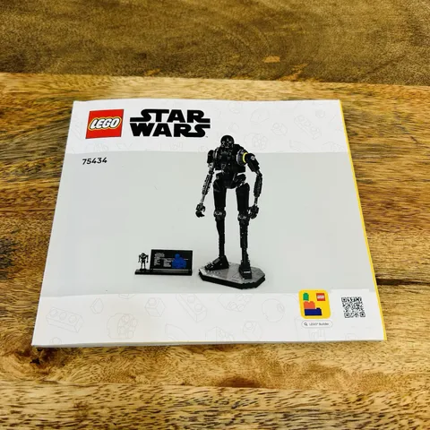 LEGO® Star Wars™ 75434 K-2SO™ Security Droid Instruction Manual Only!
