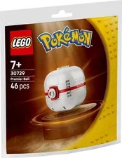 LEGO Pokemon Poly (paper) Bag 30729: Premier Ball (New, Sealed)