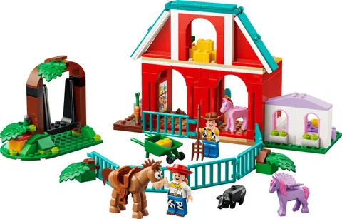 LEGO Disney Pixar Toy Story 5 Blaze's Horse Ranch Building Set, 209 Pieces, Ages
