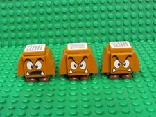 Lot of 3 Lego Nintendo Super Mario Adventures Minifigures Goomba 71408 GM26