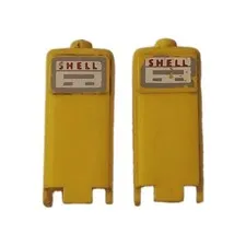 LEGO Shell 2 Pumps - Fuel With Adhesives Years 60