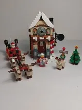 LEGO 10245 Santa's Workshop Winter Village - Incomplete w/ Spares & Separator 
