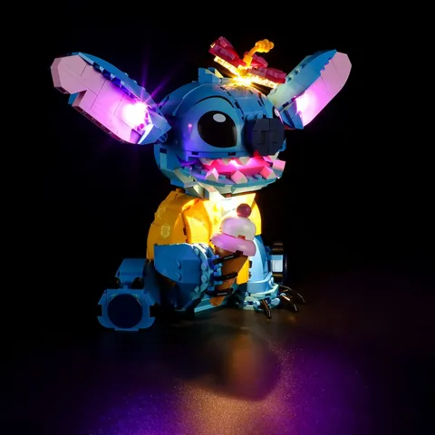 Light Kit Compatible with 43249 Stitch Disney LED Lighting Kit for Building Blocks...