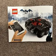 LEGO 76112 Batman APP-CONTROLLED BATMOBILE  Instruction Manual Only