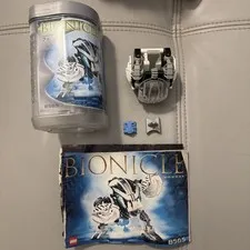 Bionicle Kohrak 8565 LEGO  (w/ Canister, Instructions, Krana Xa, Clip) Bohrok