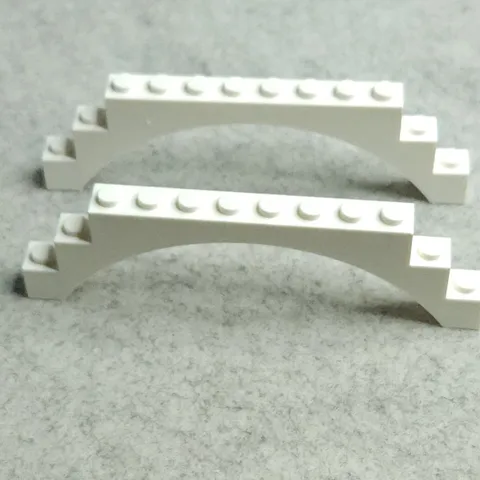 LEGO 6108 Arch 1 x 12 x 3 White x2 Genuine