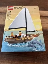LEGO Ideas Sailboat Adventure 40487 Complete Set 330 Pieces with Minifigures