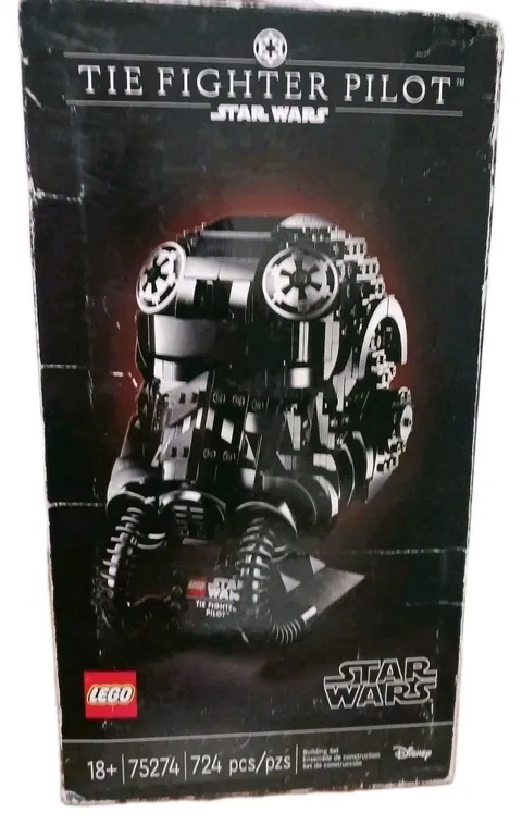 LEGO 75274 TIE Fighter Pilot Helmet - NIB - Star Wars - 2020 - Helmet Collection