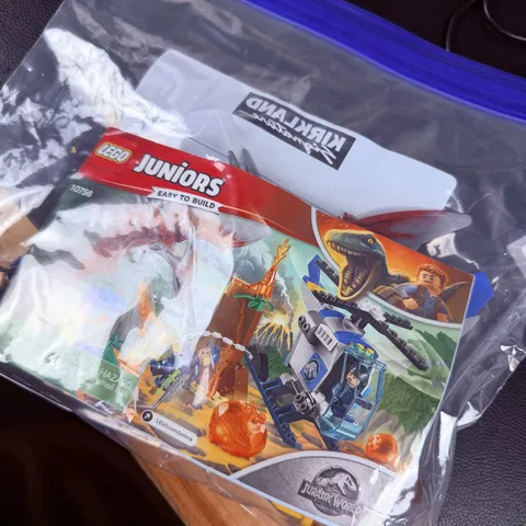 Lego 10756 Jurassic World Pteranodon Escape Juniors 100% Com W/ Minifigs Instr