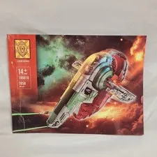 LEGO Star Wars 75060 Boba Fett's Slave I Illustrated Instruction Manual Booklet