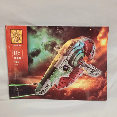 LEGO Star Wars 75060 Boba Fett's Slave I Illustrated Instruction Manual Booklet
