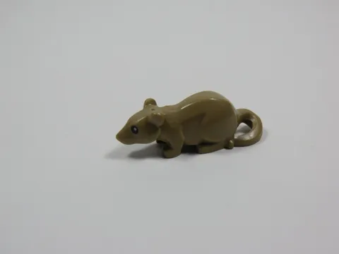 LEGO Dark Tan Rat Animal Minifig I12
