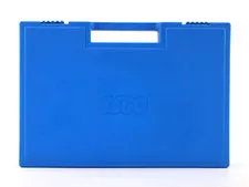 Vintage Lego Medium Blue Locking Carry Case