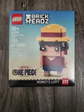 Lego One Piece Monkey D Luffy BrickHeadz 40799
